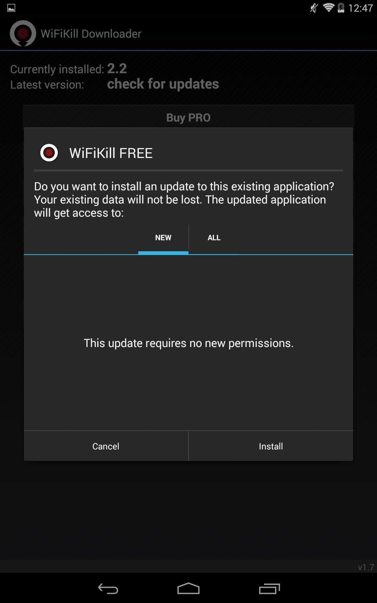 How to Kick People Off Your Wi-Fi Network Using Your Nexus 7