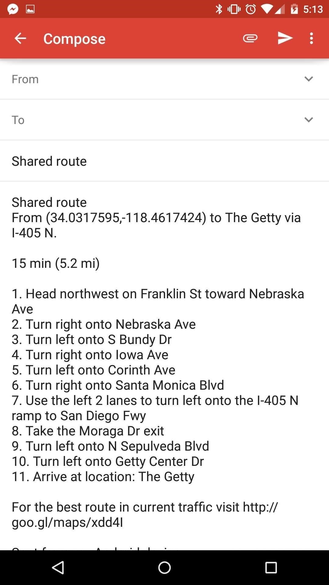 Latest Google Maps Update Makes Sharing Directions a Cinch