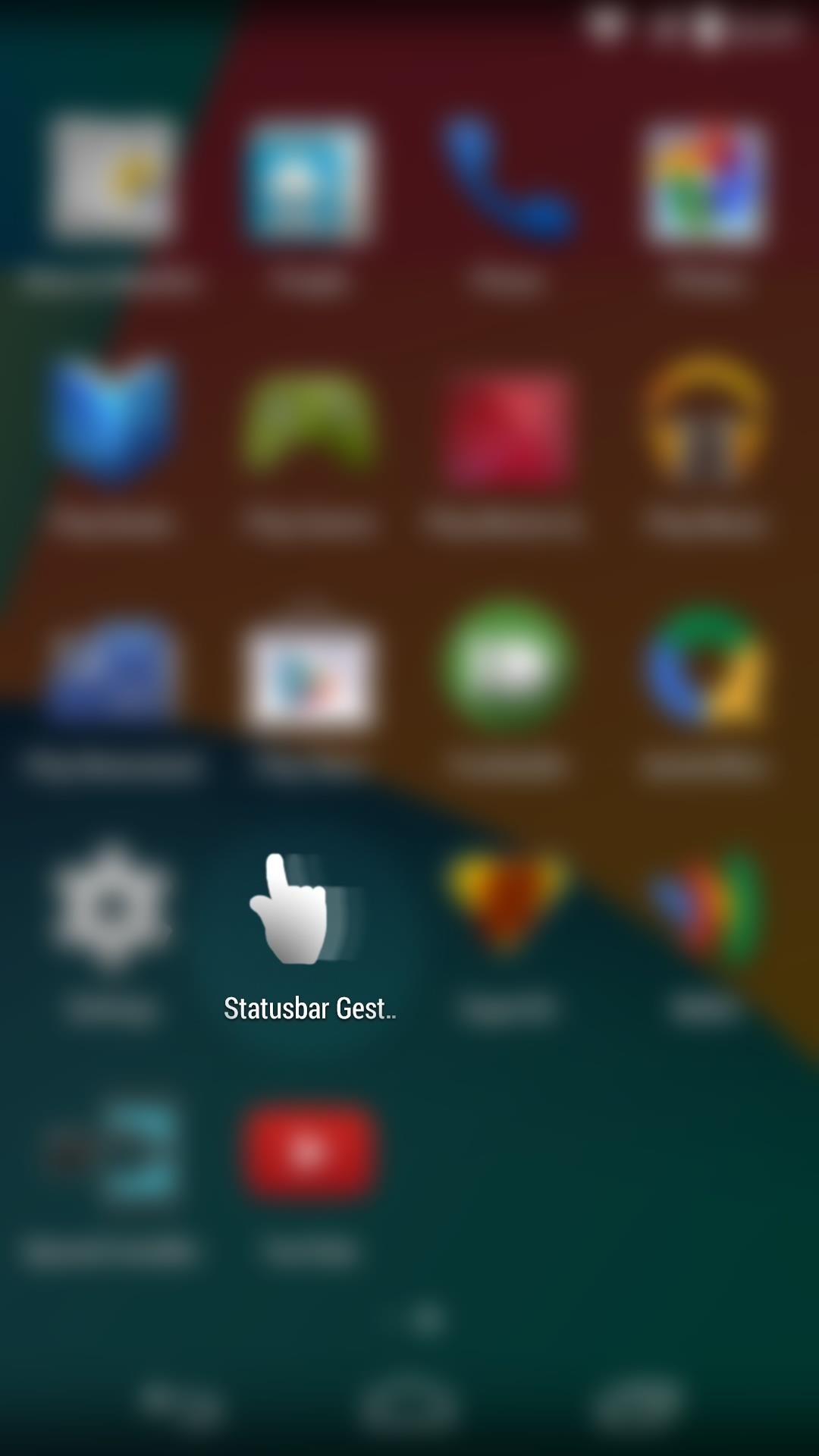 How to Launch Apps Straight from the Status Bar on Your Nexus 5