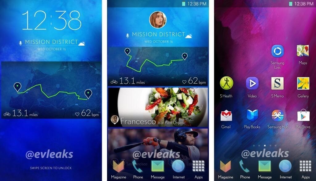 Leaked Images of the Samsung Galaxy S5 Show Updated User Interface