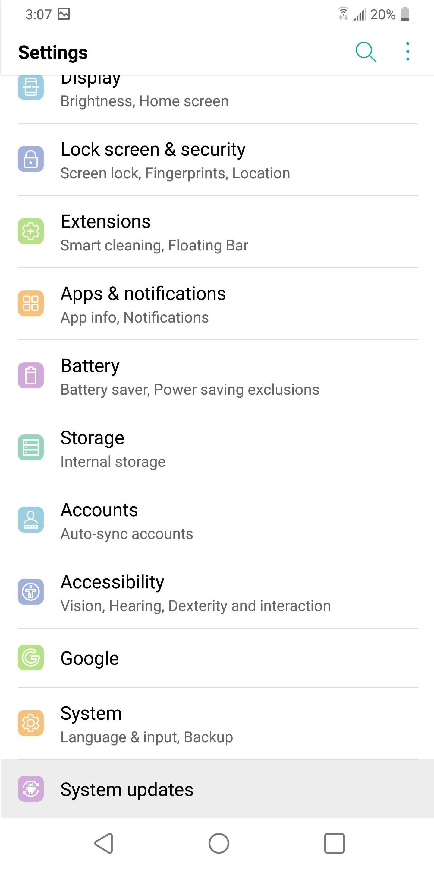 LG UX vs Stock Android — a Visual Comparison