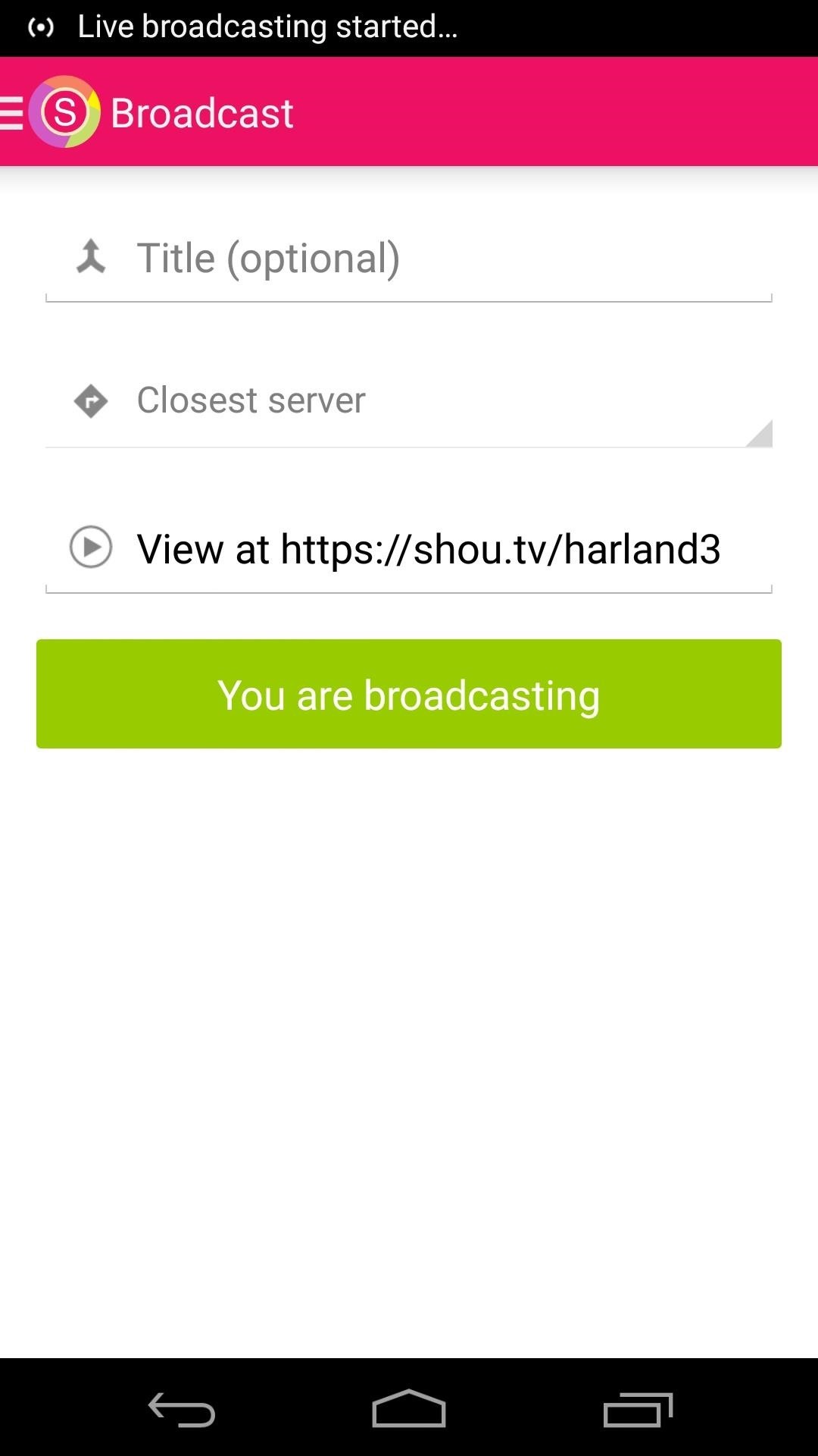 Live Stream Your Gameplay on Android Directly to the Web