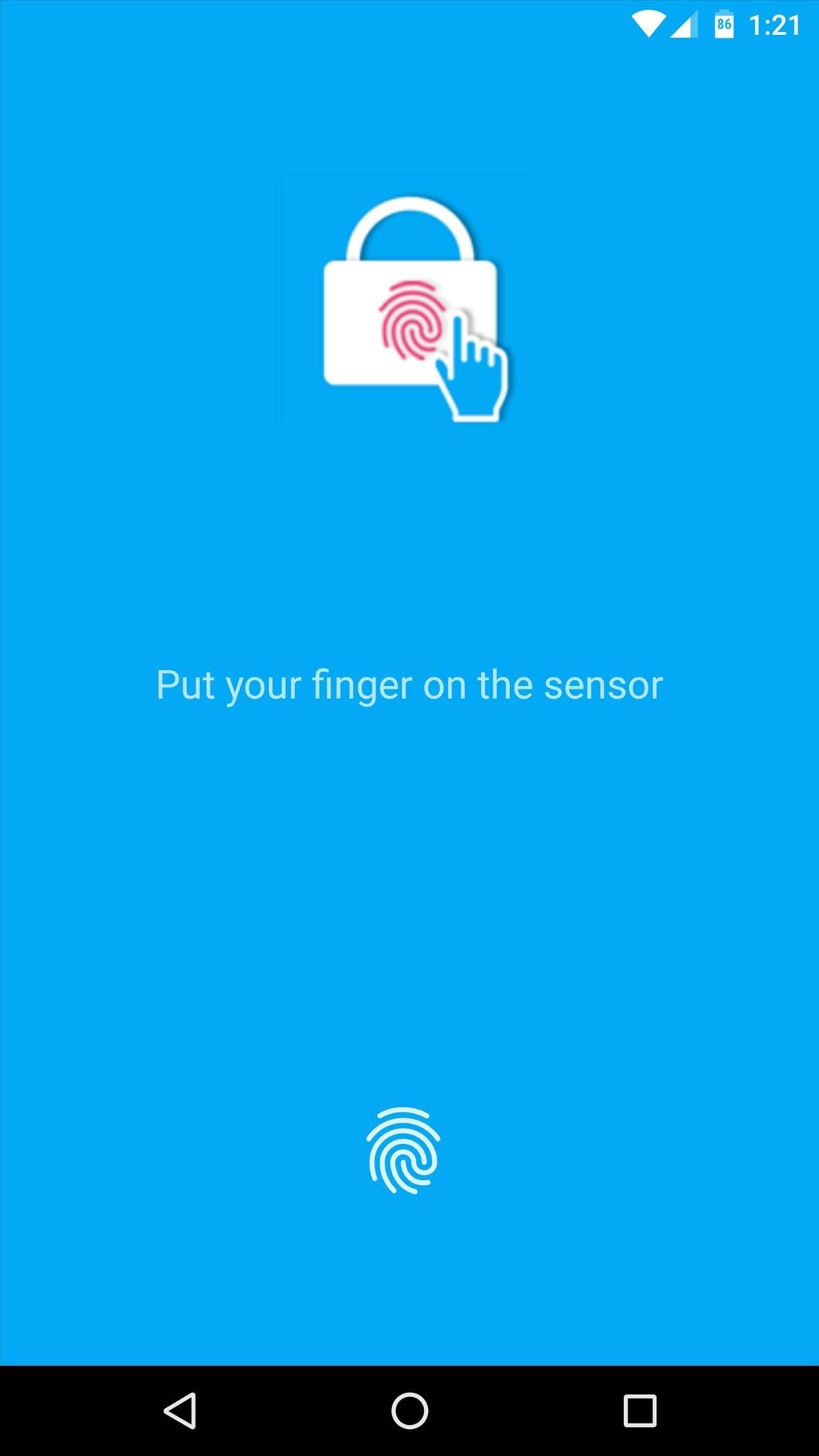 How to Lock Any App with a Fingerprint on Android Marshmallow