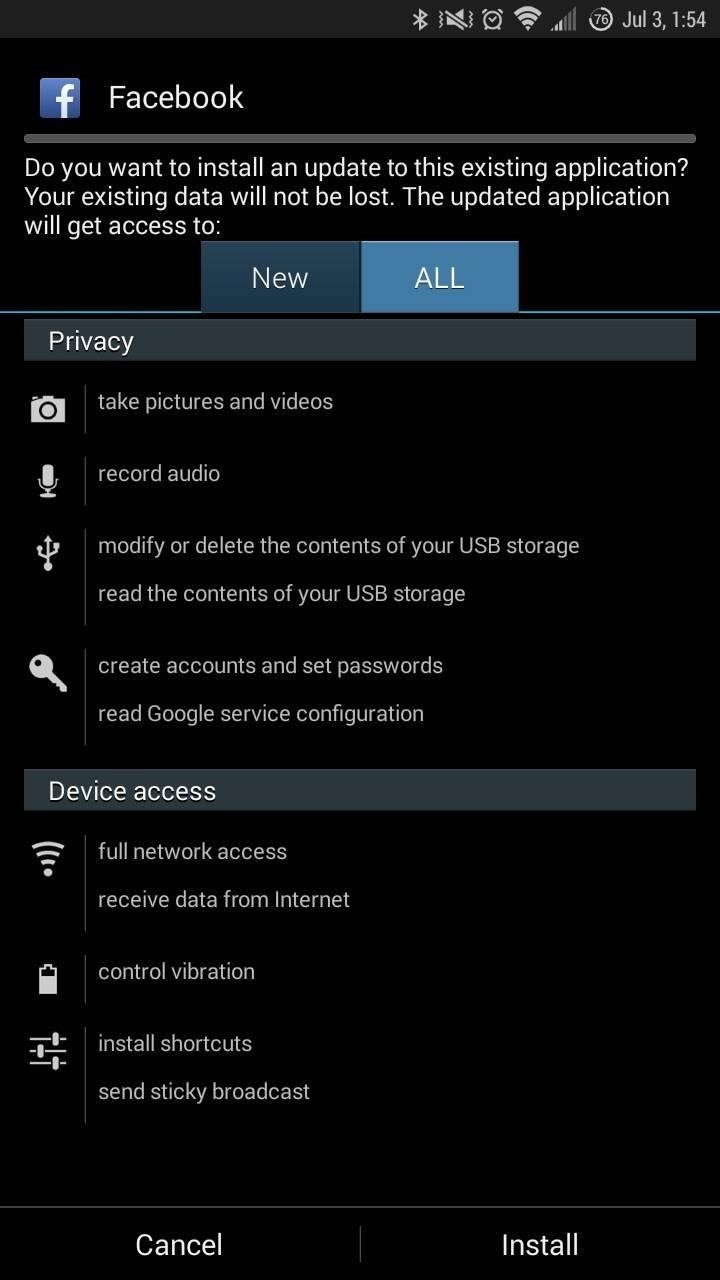 How to Lock Down Facebook App Permissions for More Privacy on Your Galaxy Note 3