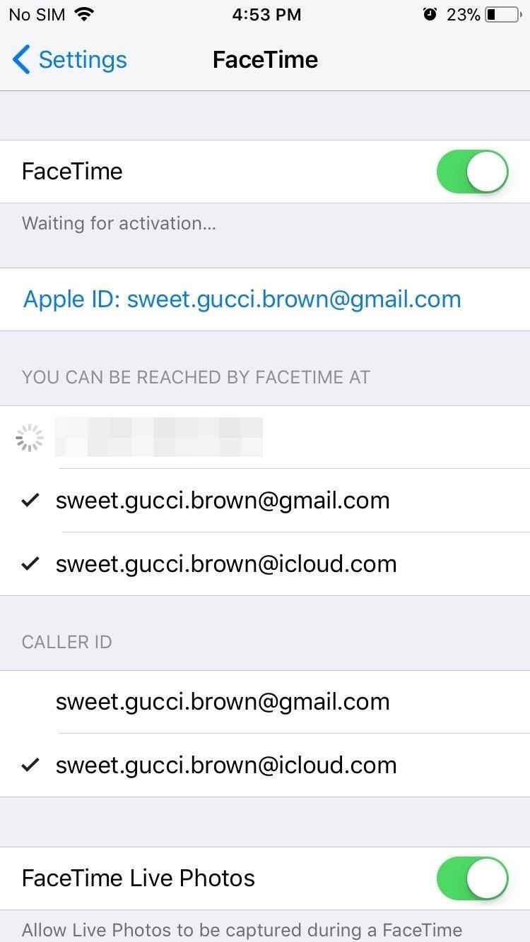 How to Log into FaceTime & Messages in iOS 11 with Alternate iCloud Accounts