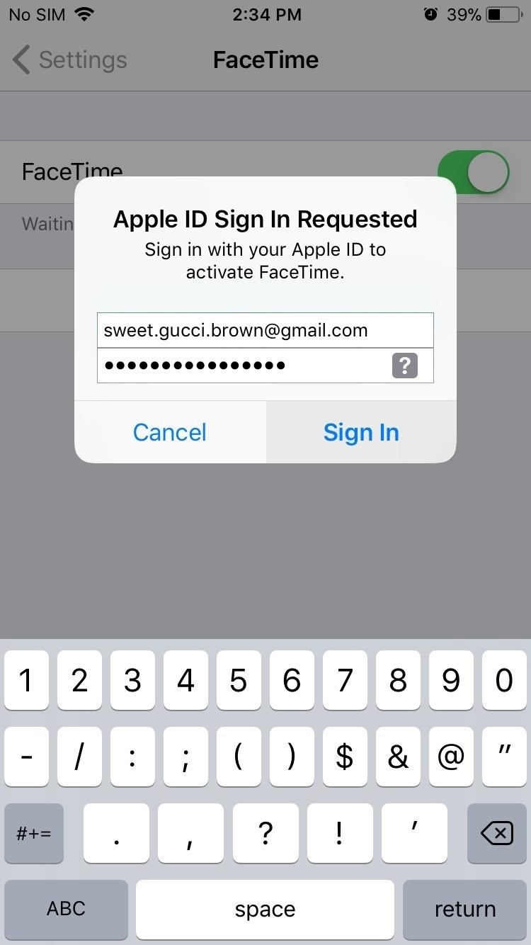 How to Log into FaceTime & Messages in iOS 11 with Alternate iCloud Accounts