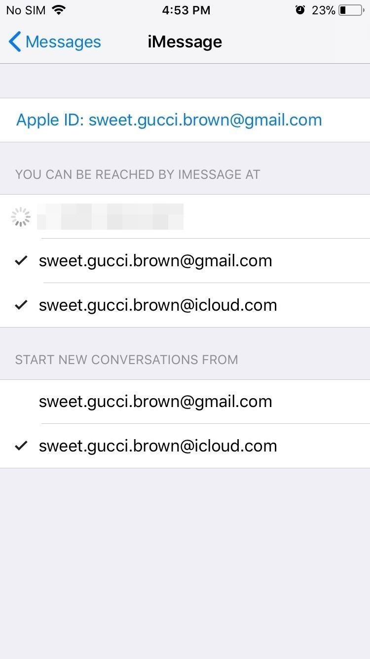 How to Log into FaceTime & Messages in iOS 11 with Alternate iCloud Accounts