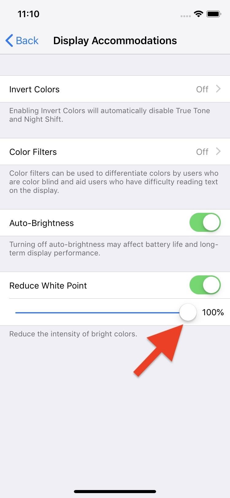 Lower Screen Brightness Below the Default Level on Your iPhone (Without Jailbreak)