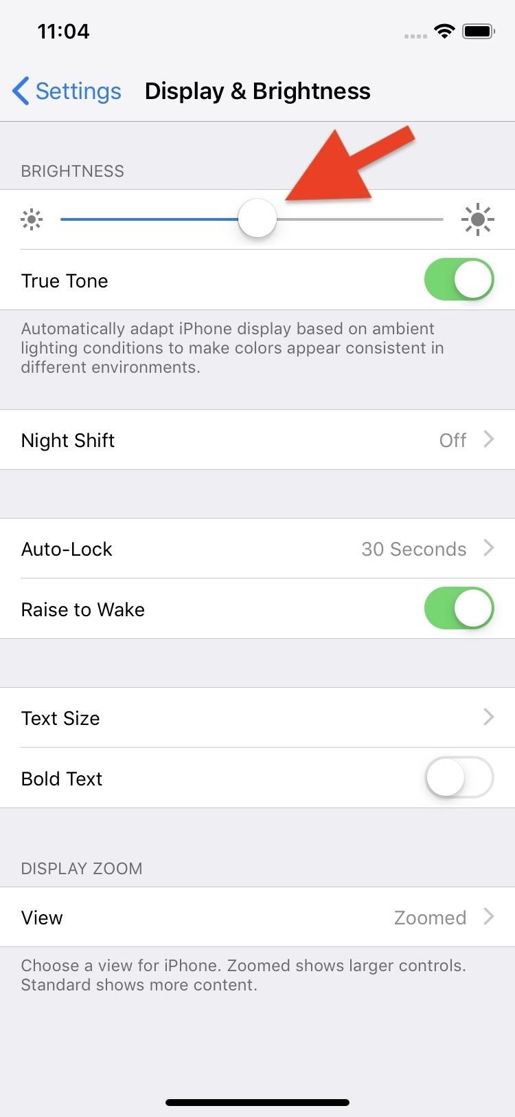 Lower Screen Brightness Below the Default Level on Your iPhone (Without Jailbreak)