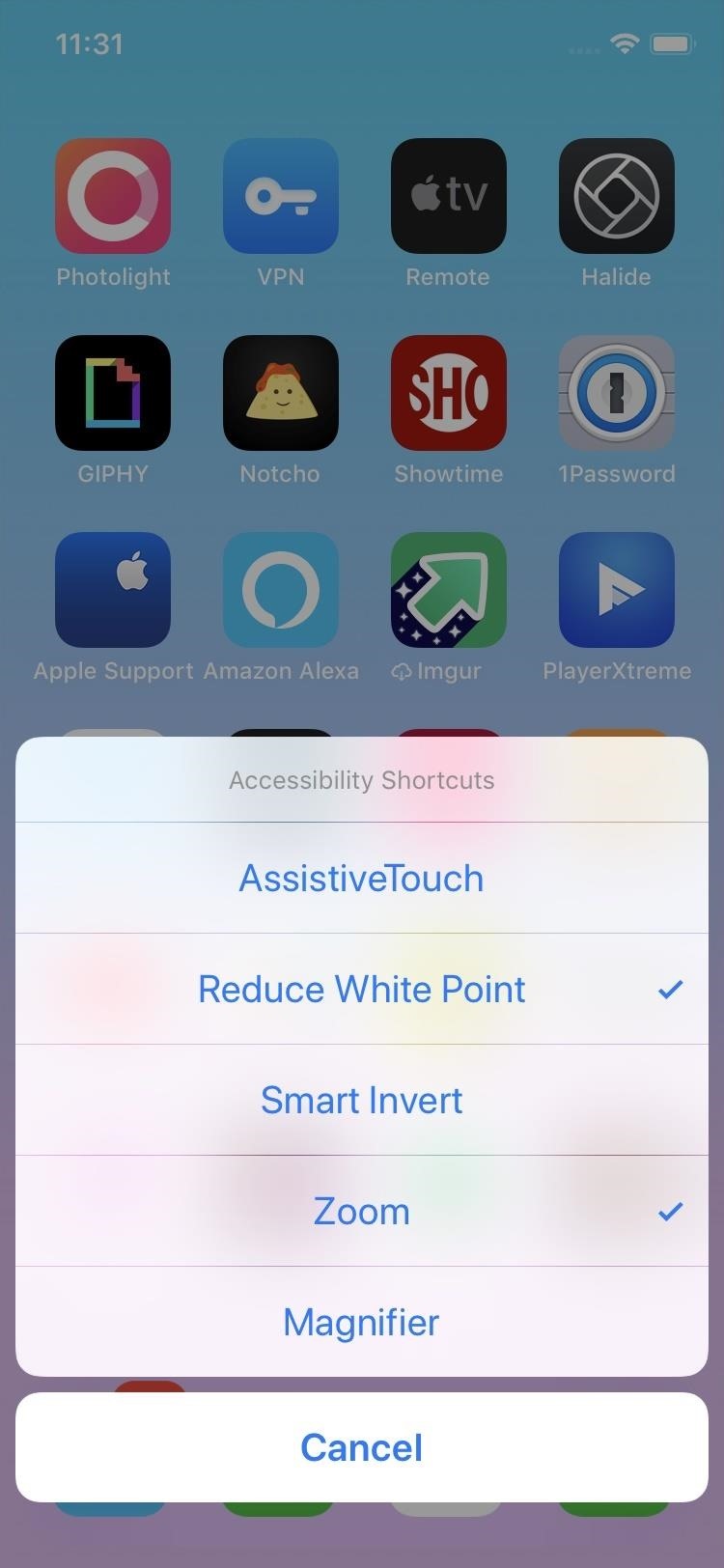 Lower Screen Brightness Below the Default Level on Your iPhone (Without Jailbreak)