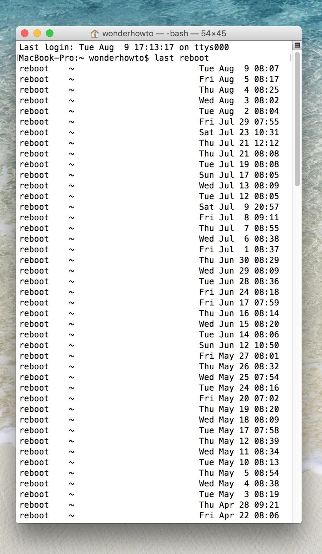 Mac Troubleshooting: How to Find Your Restart, Shutdown & Uptime History