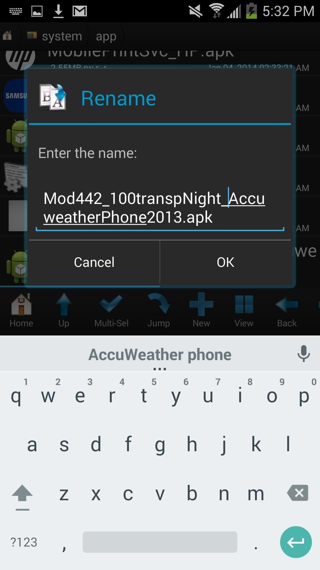 Make the AccuWeather Widget Transparent on Your Samsung Galaxy Note 3