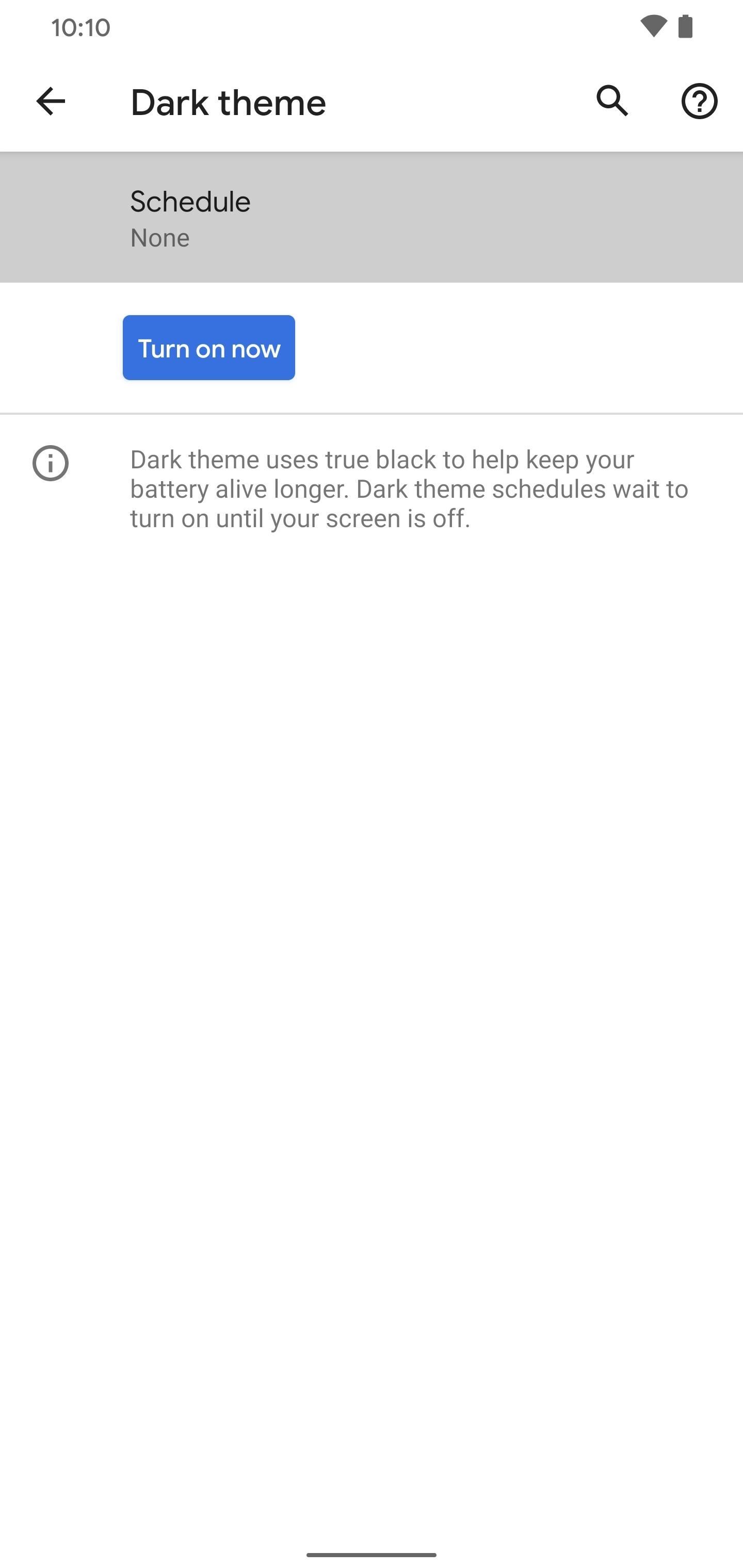 Make Android 10's Dark Mode Turn on Automatically at Sunset