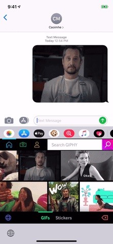 Make Animated Selfie Stickers on Your iPhone Using Giphy's New Keyboard Extension