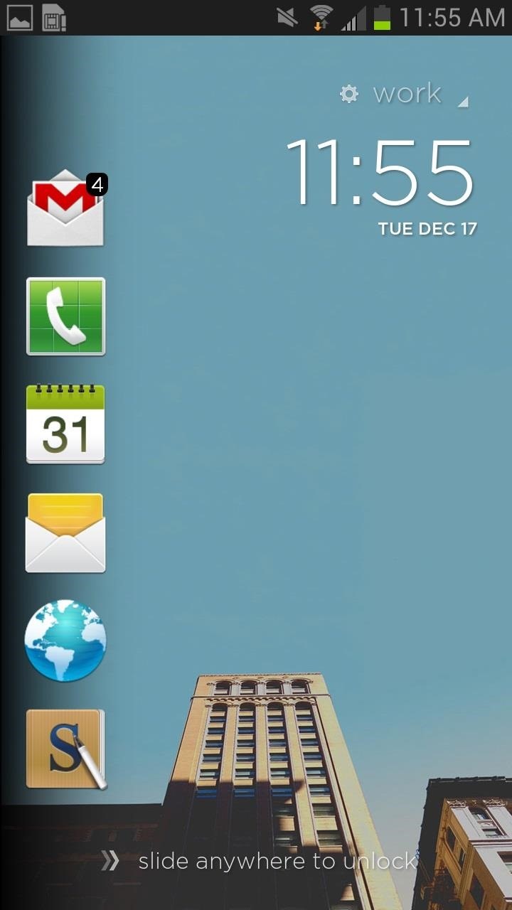 How to Make App Shortcuts on Your Galaxy Note 2's Lock Screen Adapt to Your Routine