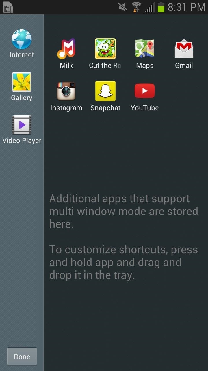 How to Make Incompatible Apps Work in Multi-Window View on Your Galaxy Note 2