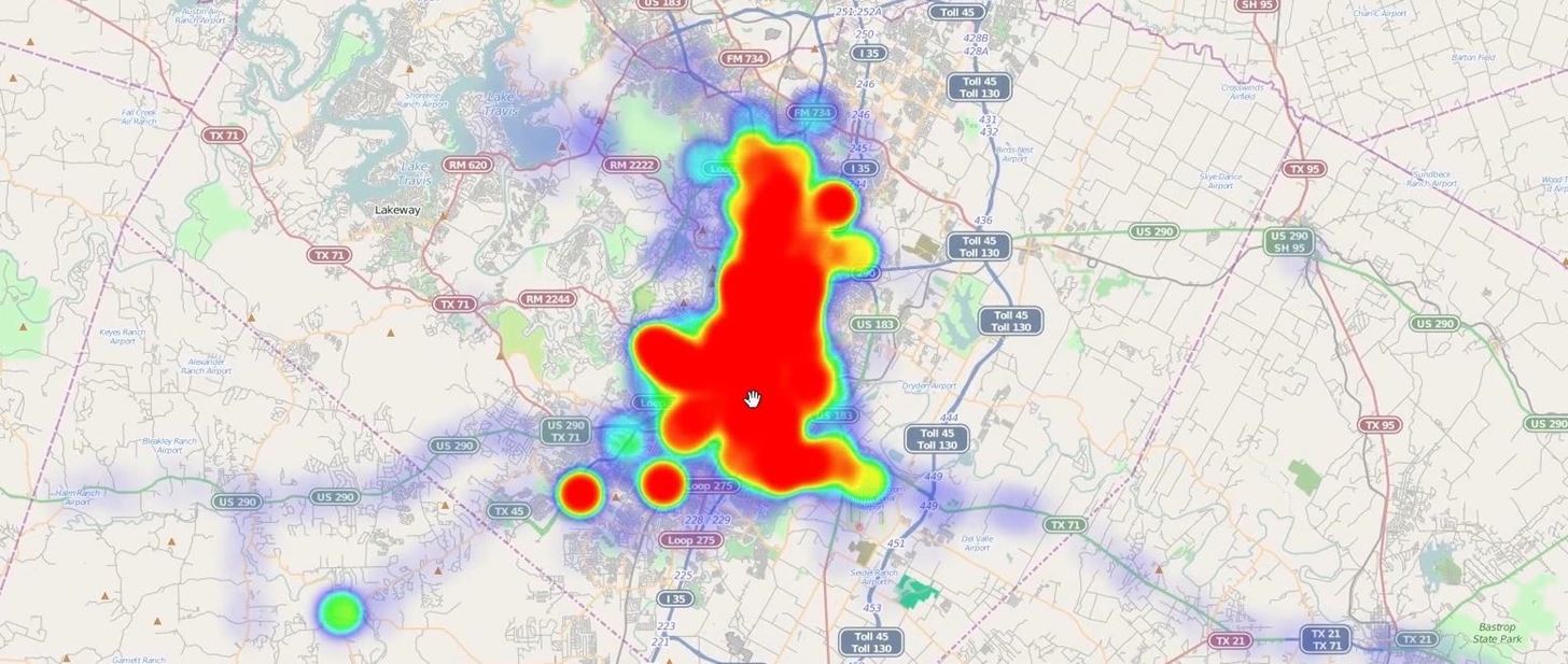 How to Make Interactive Heat Maps from Your Android Device's Location History