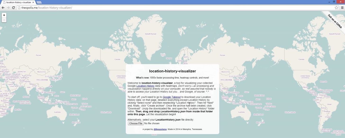 How to Make Interactive Heat Maps from Your Android Device's Location History