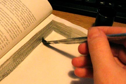 How to Make a Kindle Cover from a Hollowed Out Hardback Book