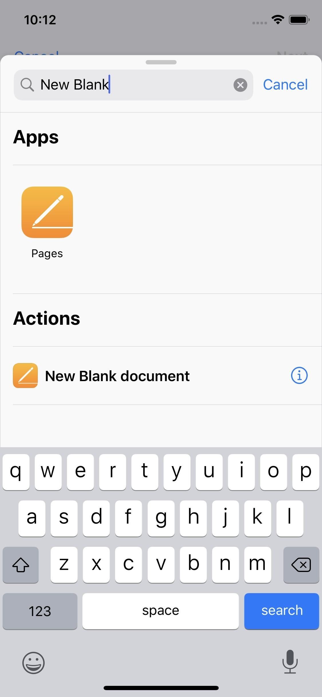 Make Siri Start a New Blank Apple Pages Document on Your iPhone