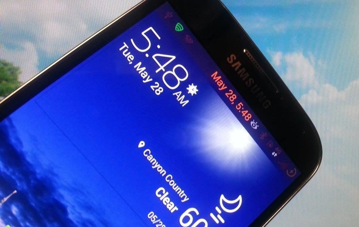 How to Make the Stock Weather Widget Transparent on Your Samsung Galaxy S4