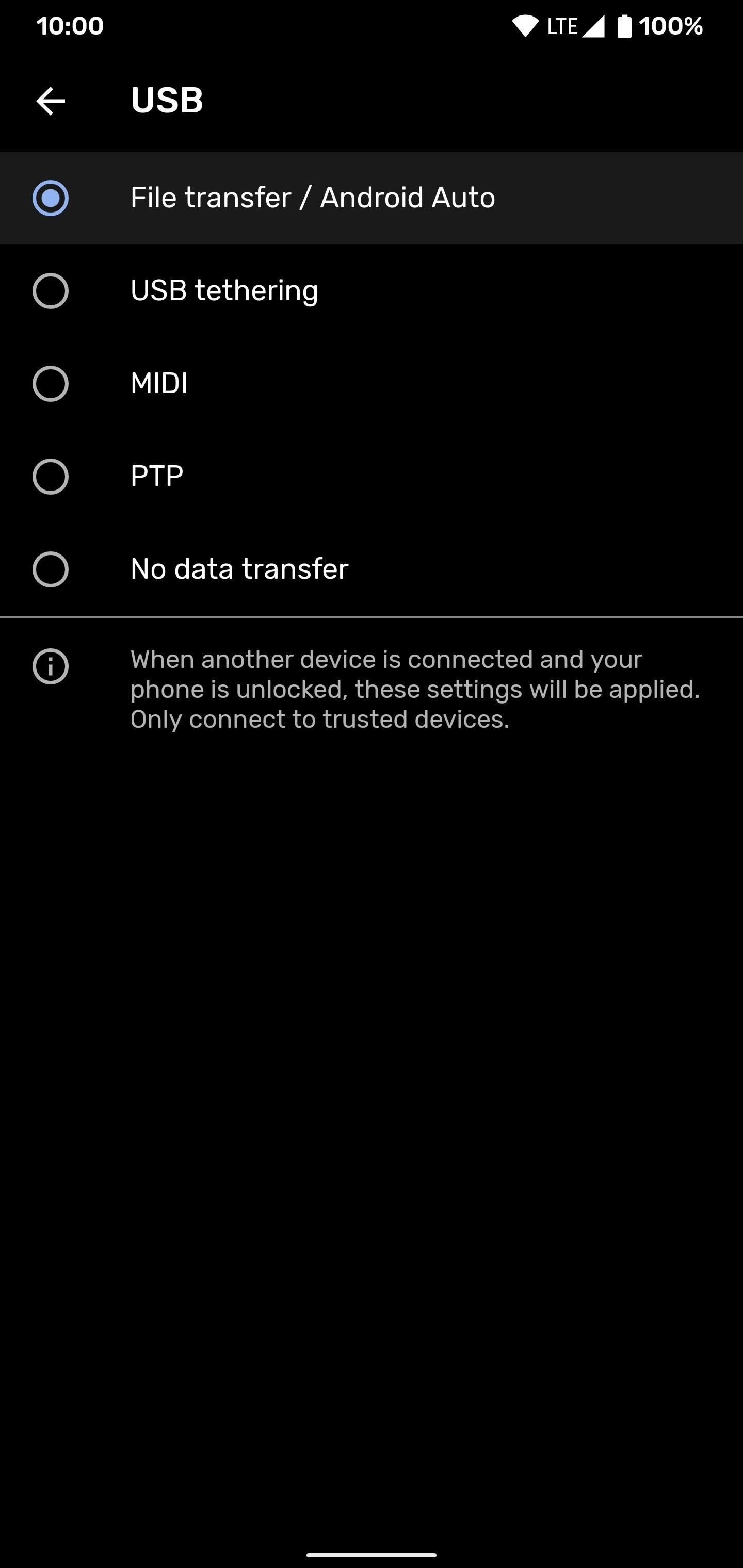 Make the USB Connection on Your Android Phone Default to File Transfer Mode