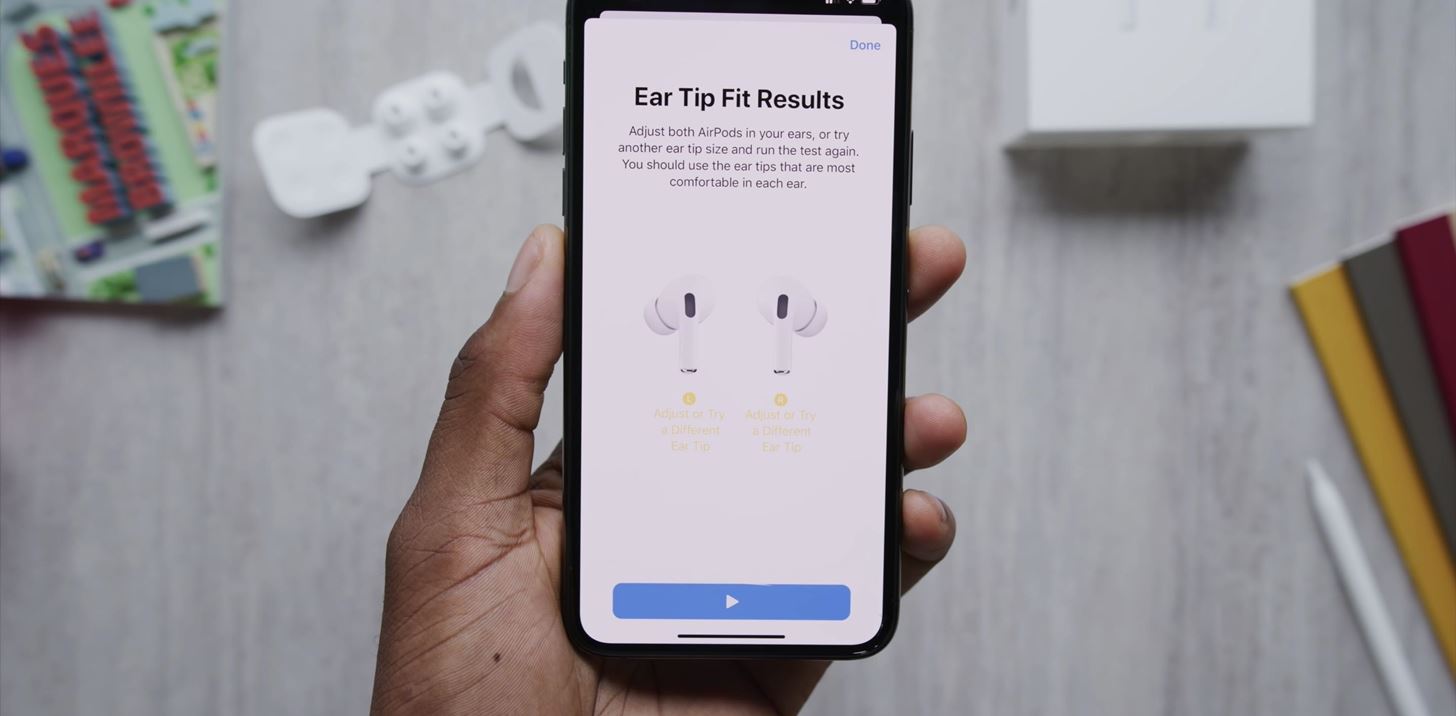 Make Your AirPods Pro Fit Better by Testing the Rubber Tips