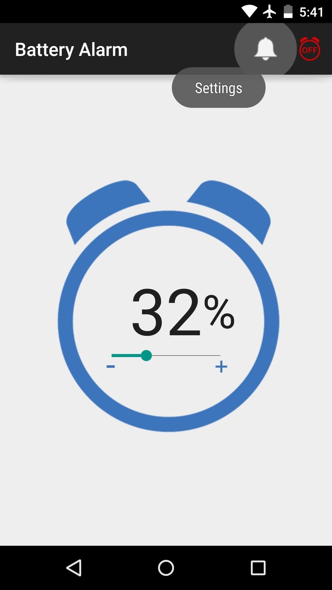 Make Your Android Device Notify You at Any Battery Level