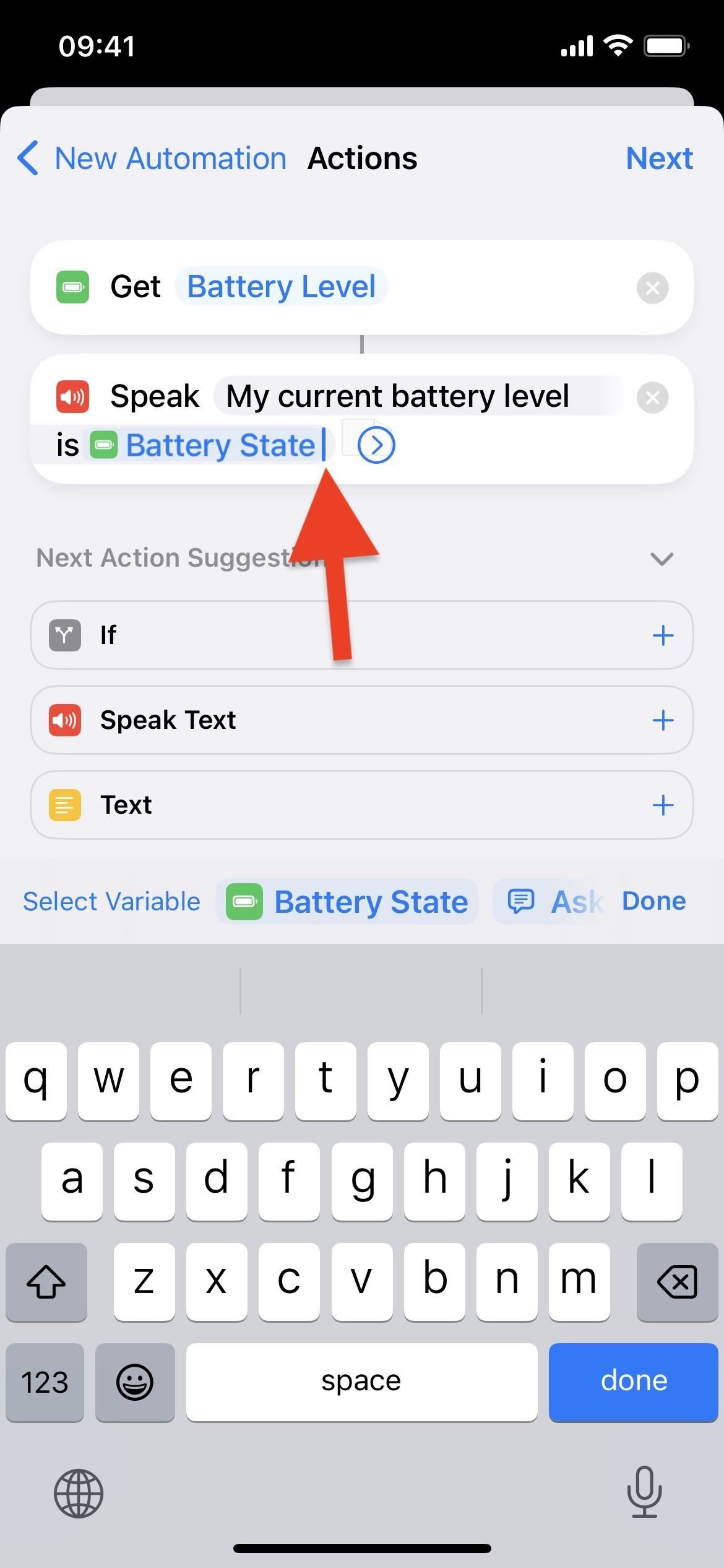 Make Your iPhone Speak Its Battery Level Every Time You Start or Stop Charging