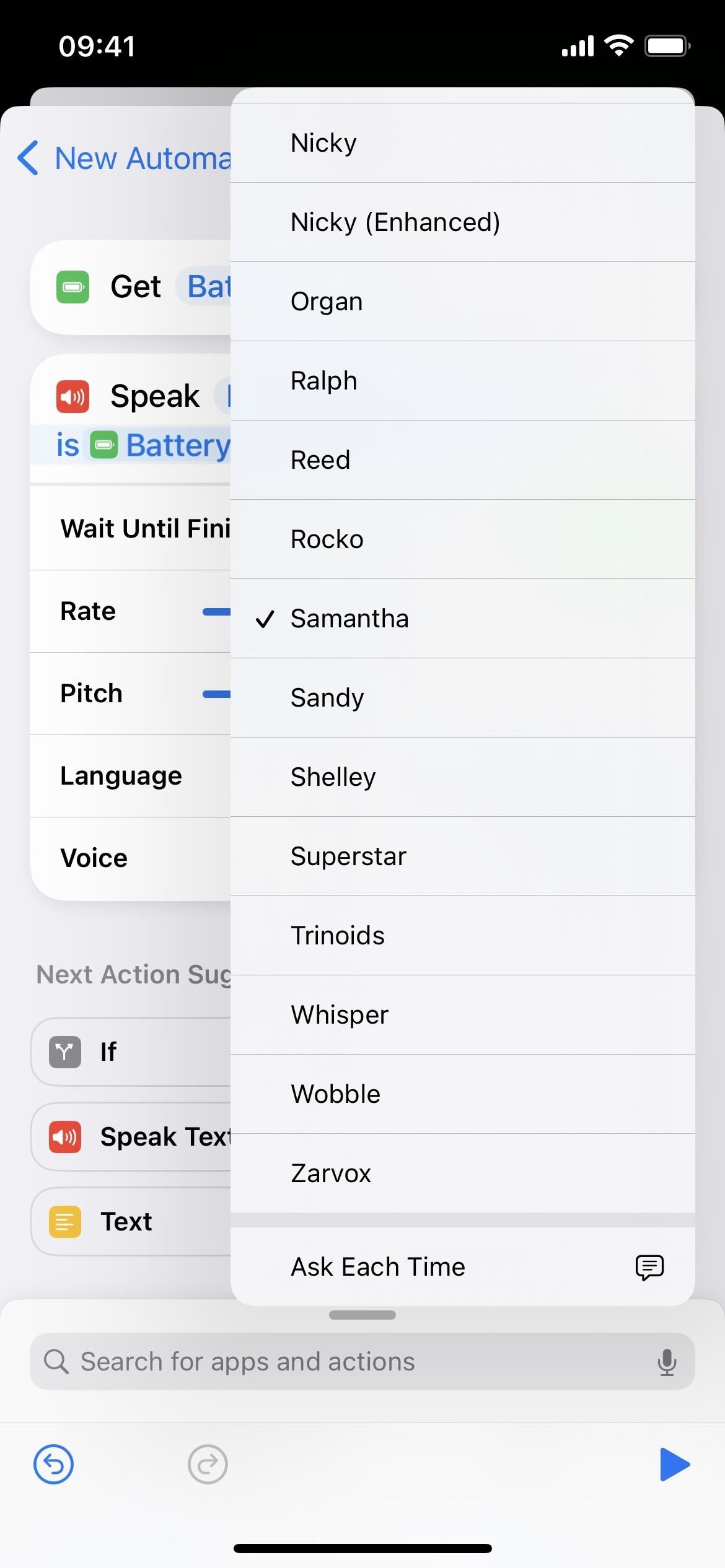 Make Your iPhone Speak Its Battery Level Every Time You Start or Stop Charging