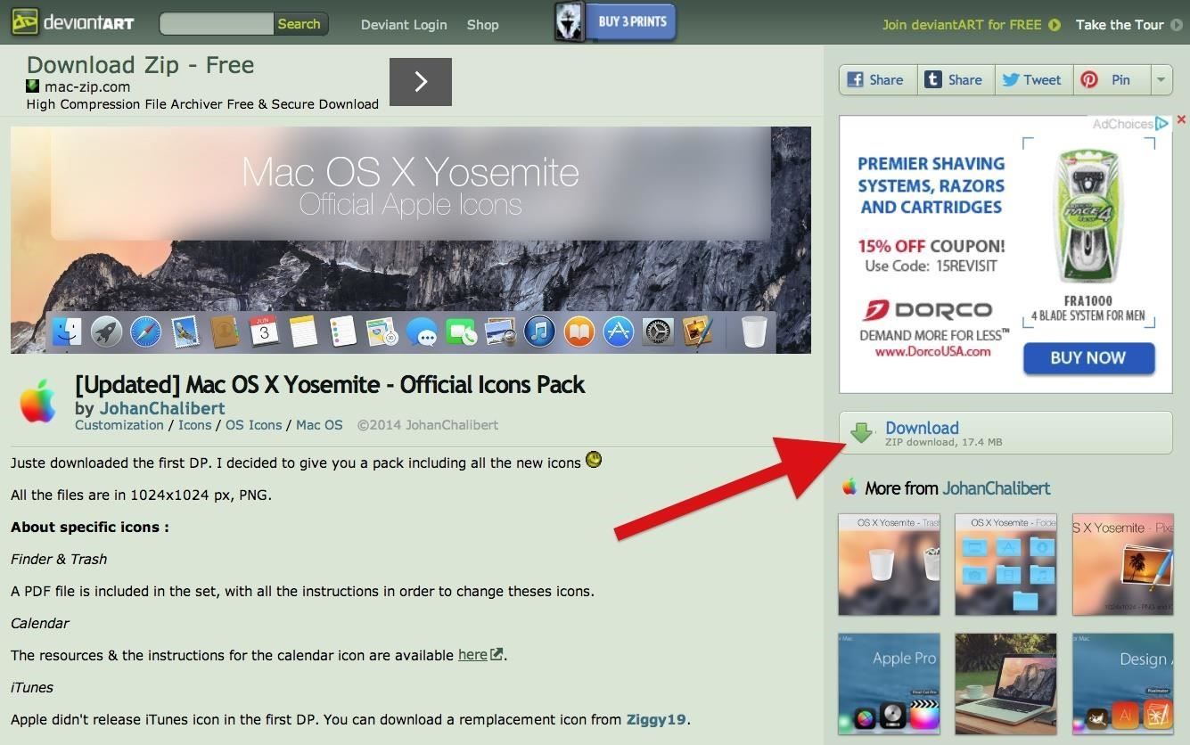 How to Make Your Mac's Dock & App Icons Look Like Yosemite's