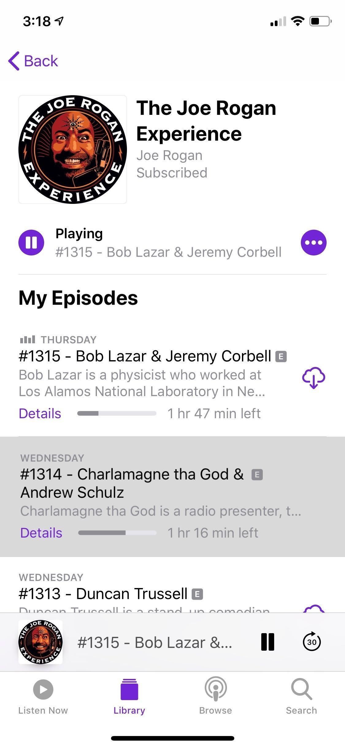 Mark Episodes As Played in Apple Podcasts to Remove Them from Your Up Next Queue