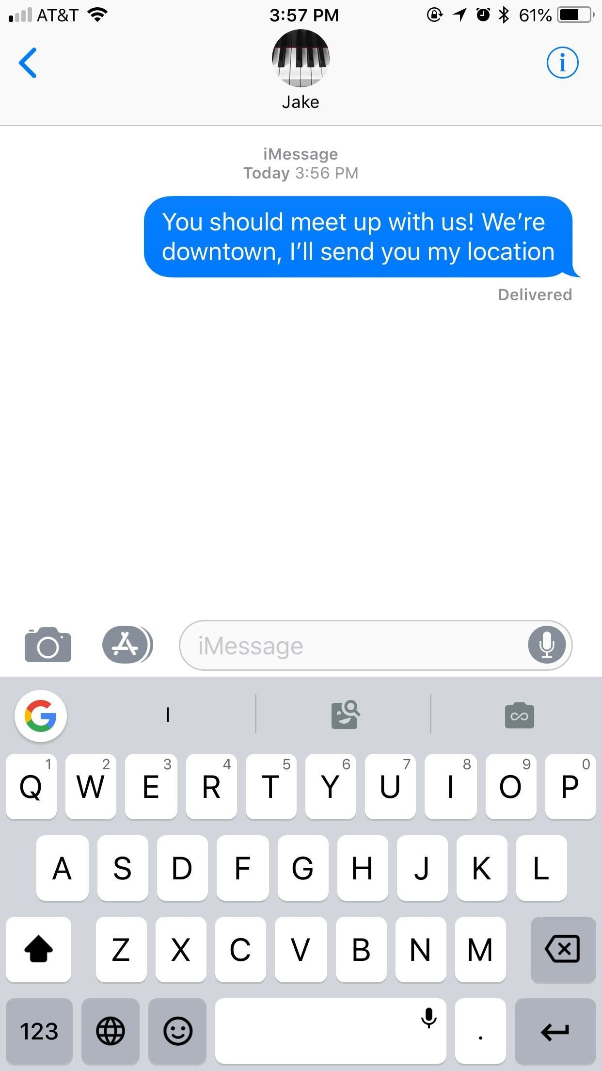 Messages 101: How to Send a Friend a Map to Your Current Location or Let Them Track You While Moving