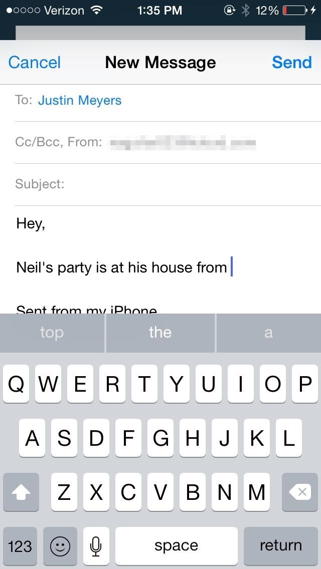 How to Minimize Email Drafts into Tabs on Your iPhone or iPad for Faster Access Later