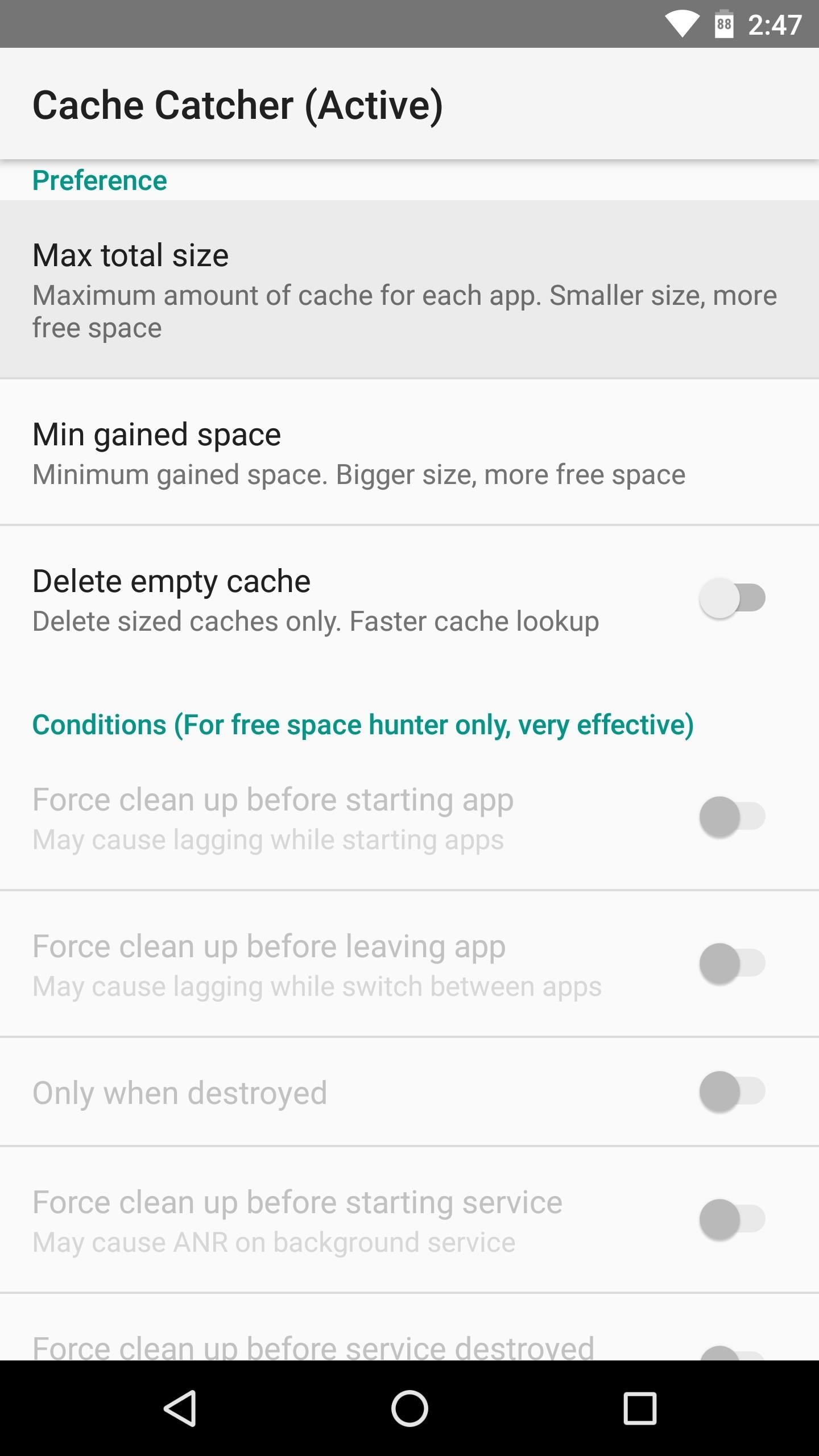 This Mod Saves Space by Automatically Clearing Cache on Your Android Apps