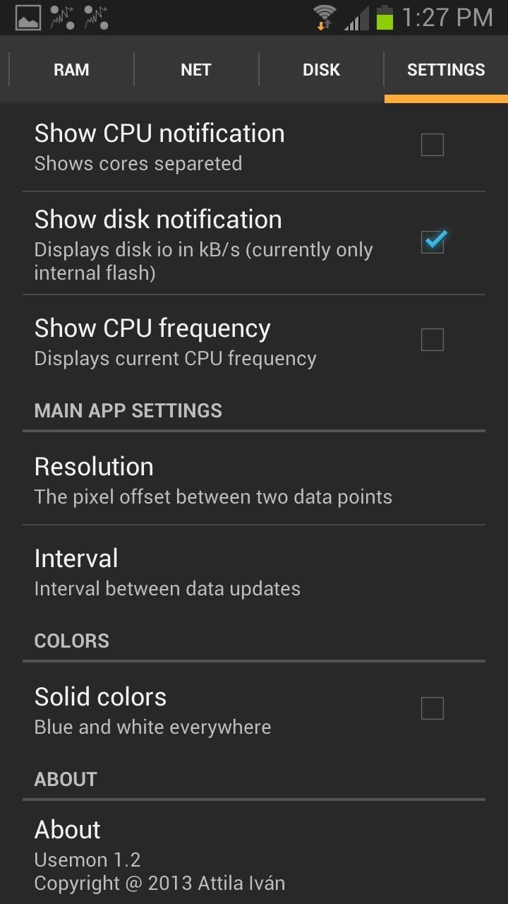 How to Monitor System Resources Right from the Notification Tray on Your Samsung Galaxy S3