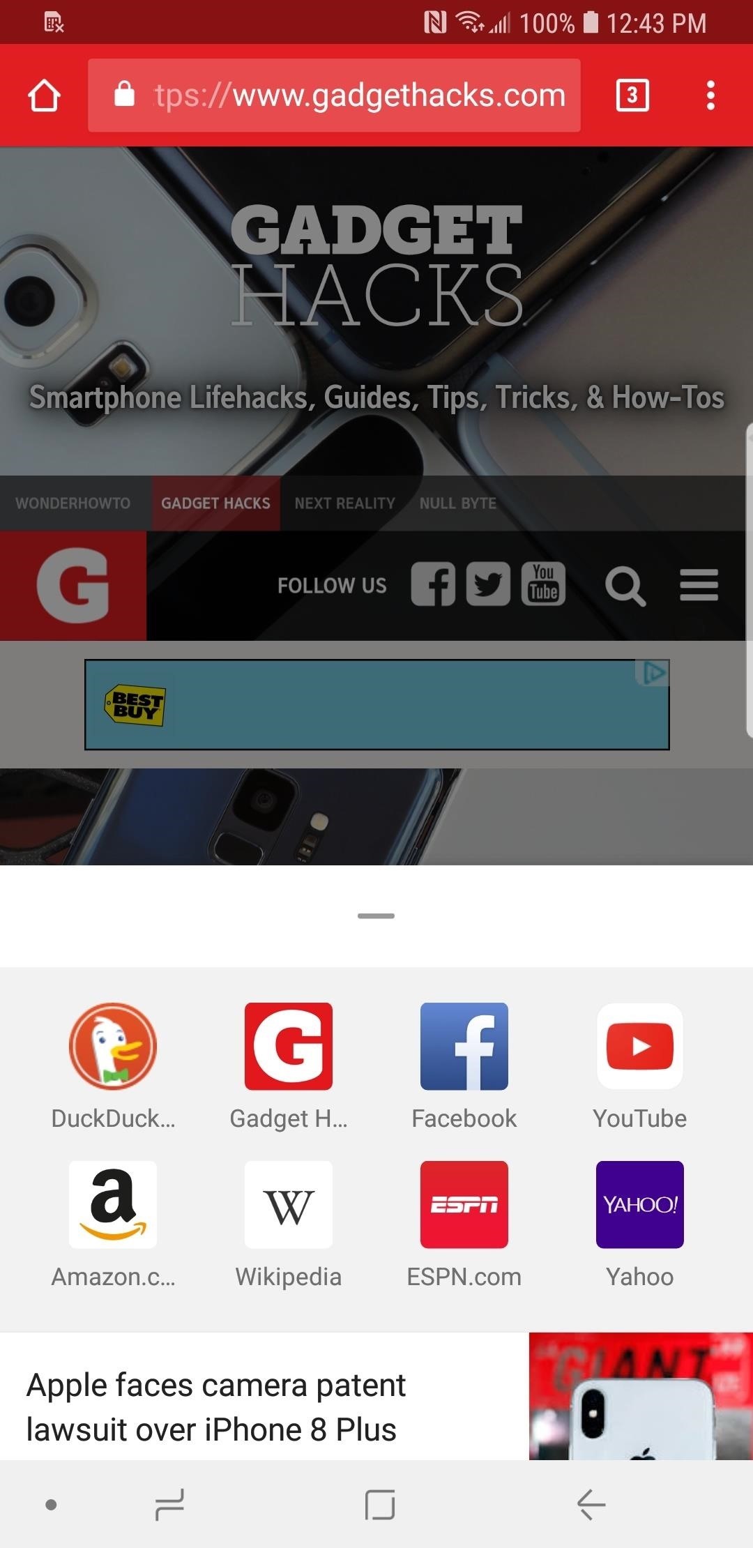 How to Move Chrome's Address Bar to the Bottom of Your Screen on Android