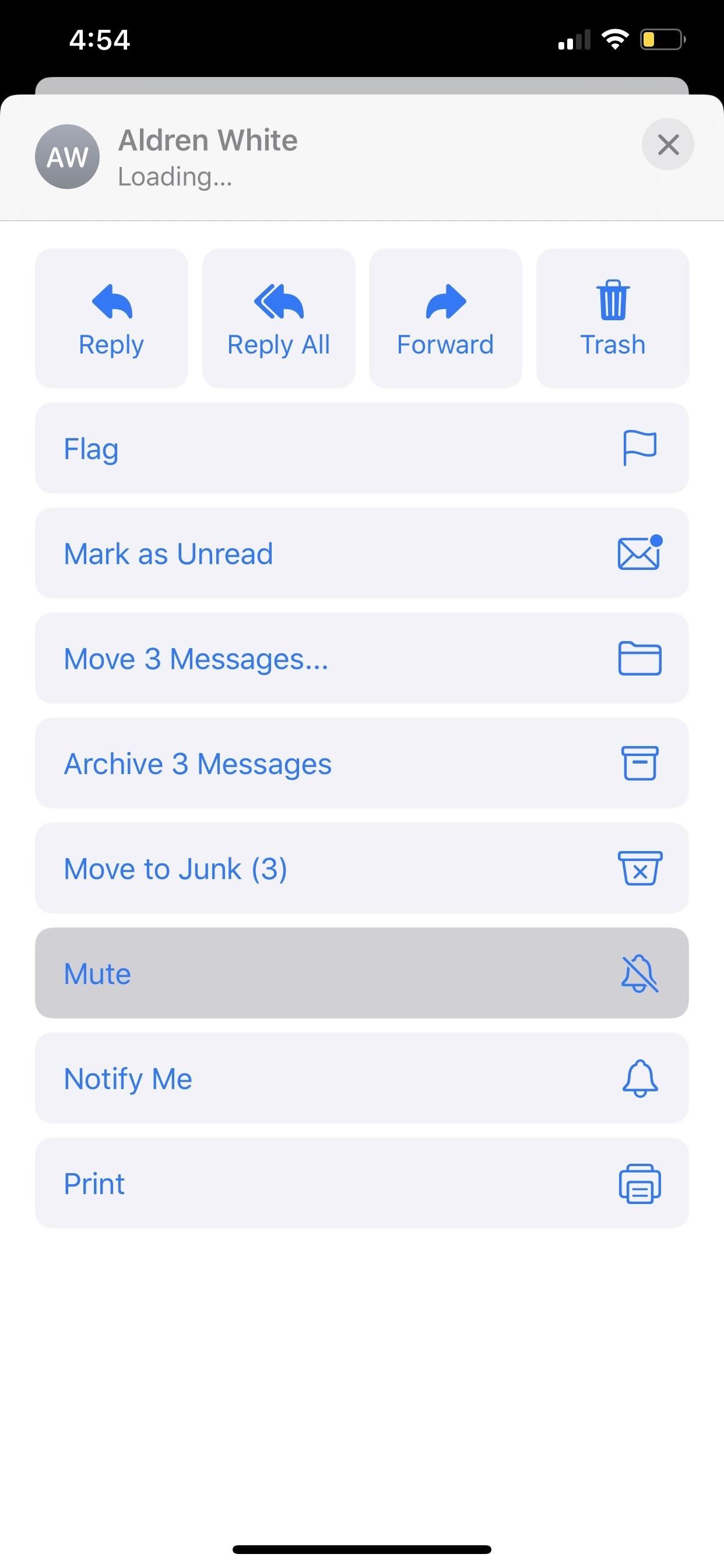 How to Mute Email Conversation Threads in iOS 13's Mail App to Stop Annoying Notifications