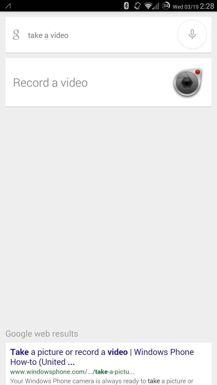 New Update Allows You to Take Pictures & Videos Directly from Google Search