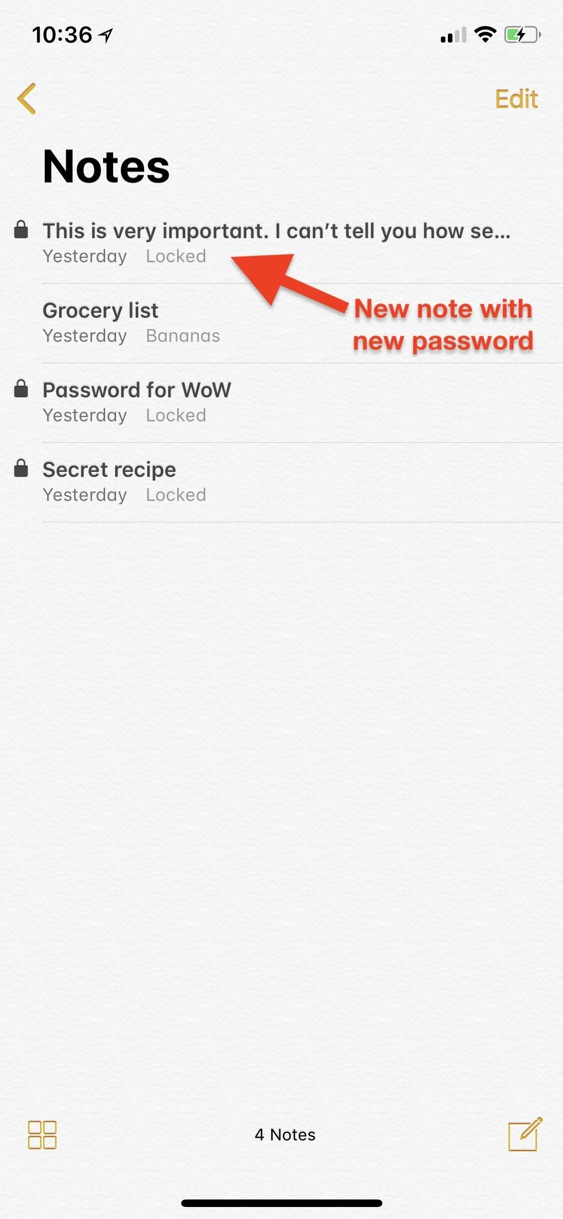 Notes 101: How to Lock Notes with Face ID or Touch ID (& Password Protection)