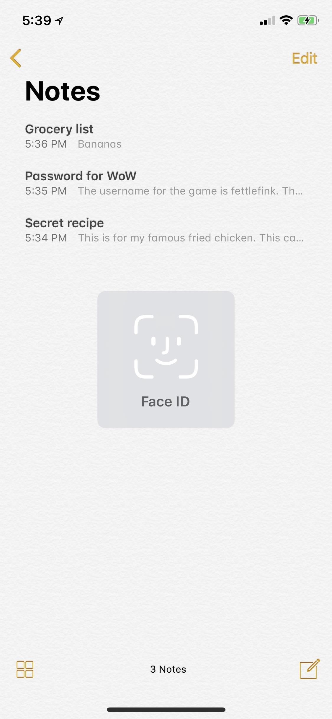 Notes 101: How to Lock Notes with Face ID or Touch ID (& Password Protection)