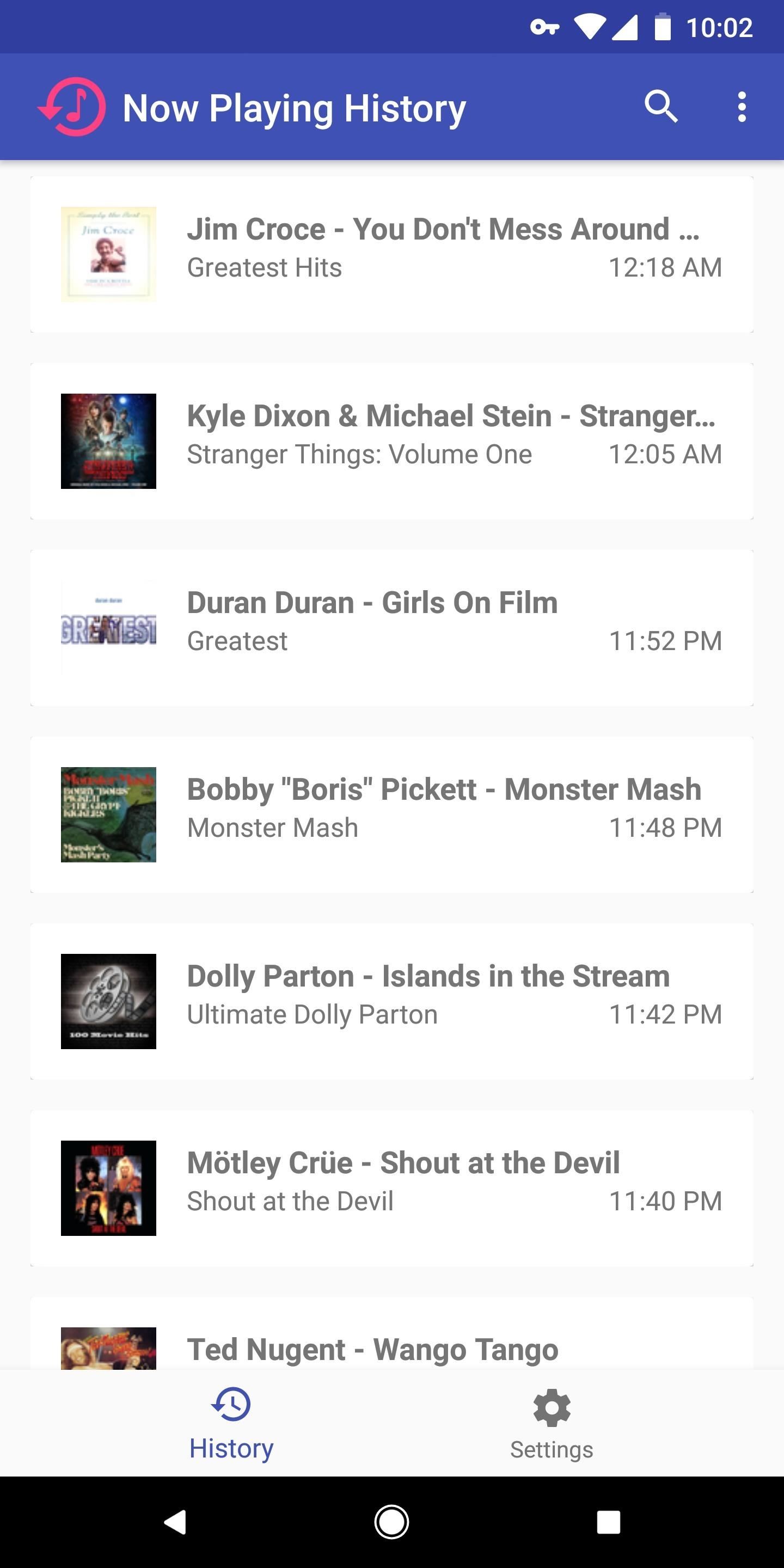 Now Playing History Lets You See All the Songs Your Pixel 2 Has Recognized