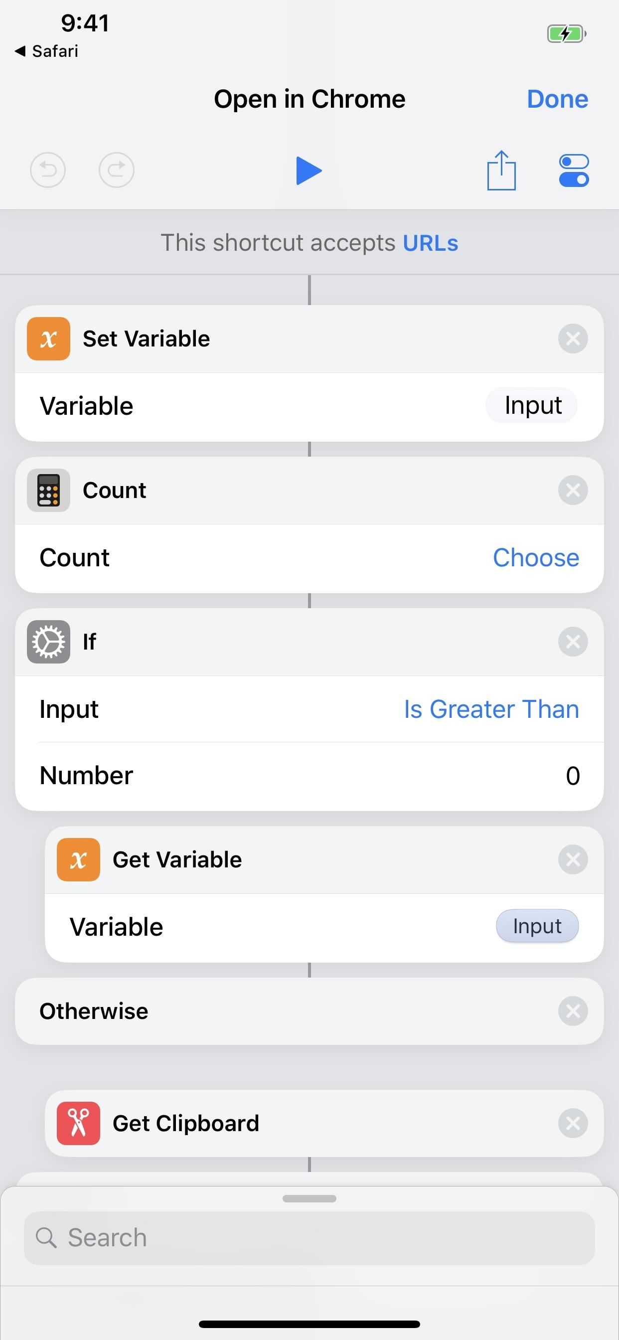 How to Open Links in Chrome Instead of Safari on Your iPhone Using the Shortcuts App