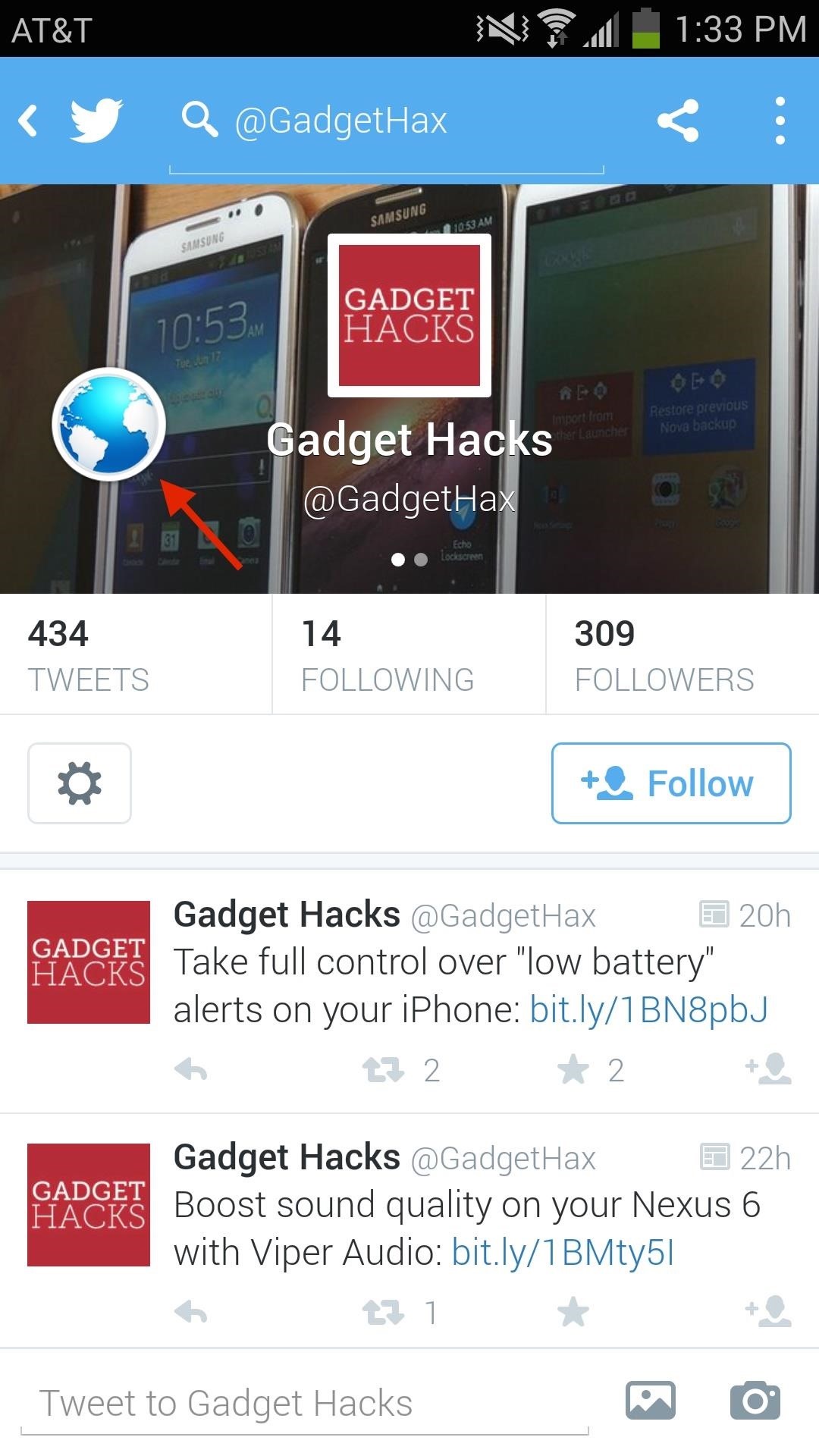 Open Links from Twitter & Other Apps into a Floating Browser on Samsung Galaxy Devices