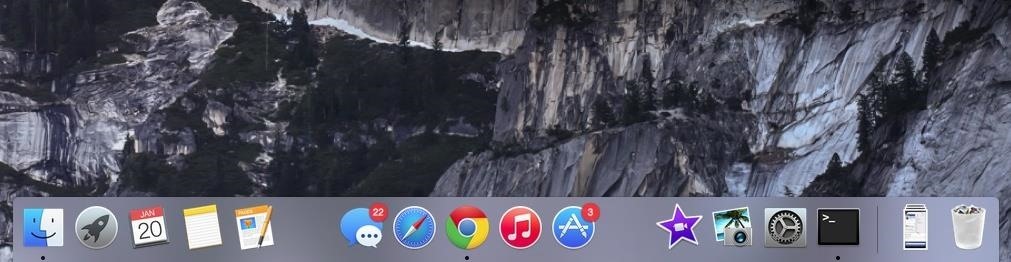 Organize Your Mac's Dock by Adding Blank Spaces as App Icon Dividers