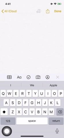 Paste Text on Your iPhone with Just One Swipe