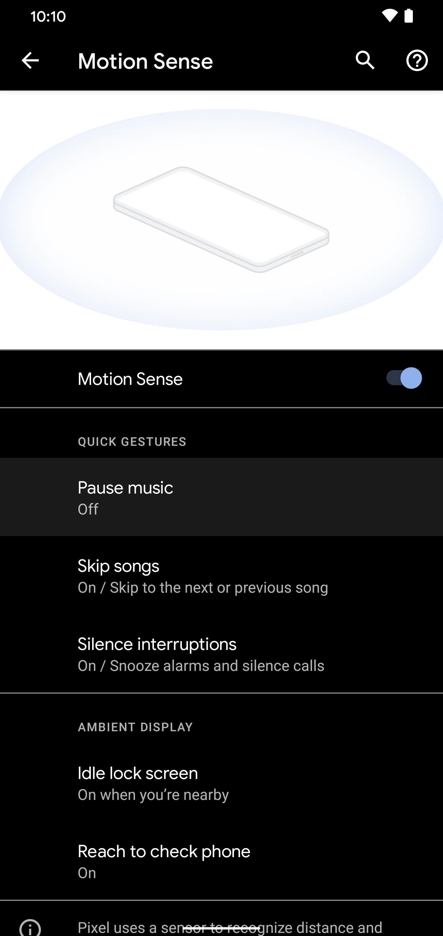 How to Pause Music with Your Pixel's Motion Sense Radar Gestures