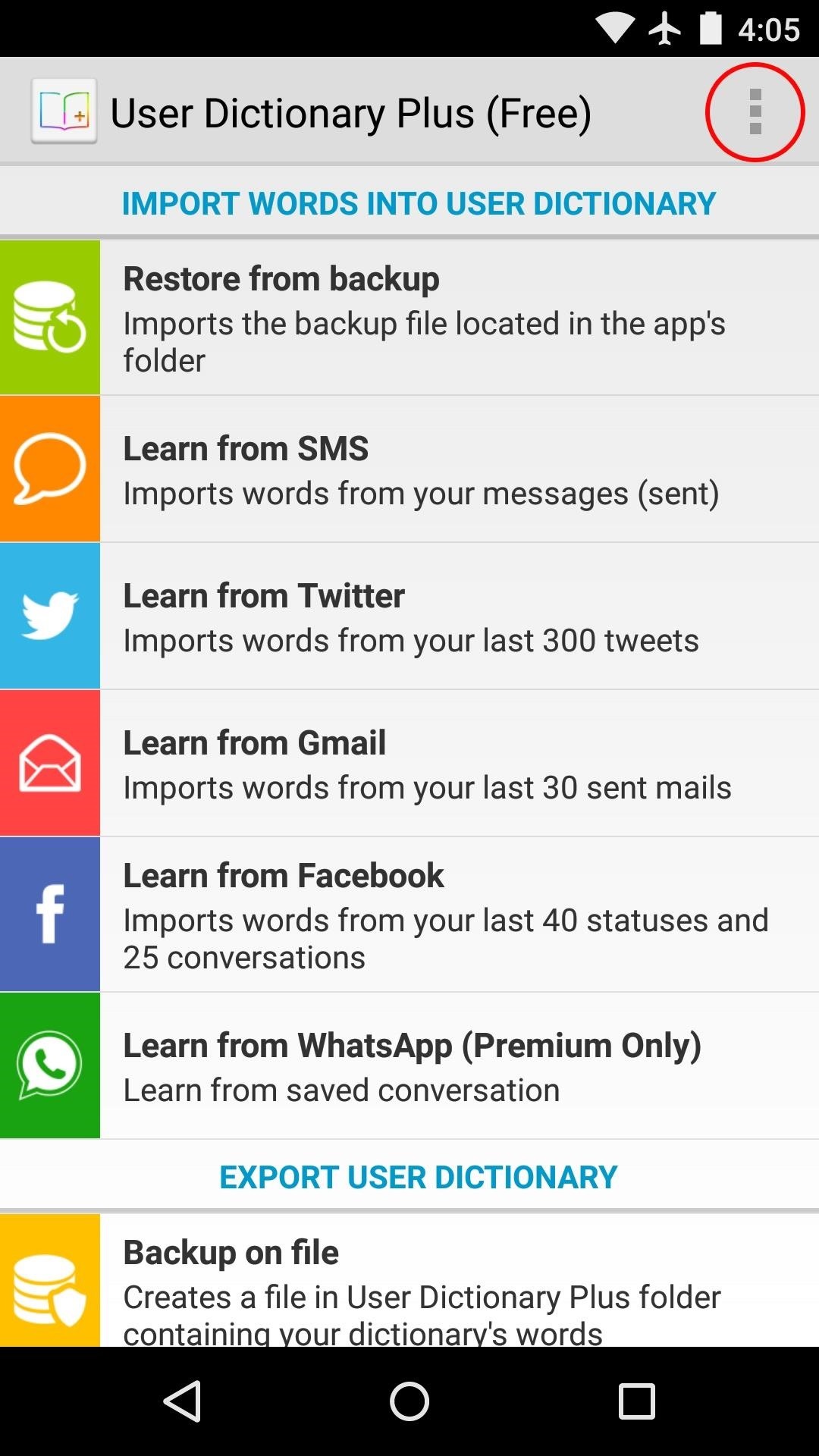 Personalize Your Android's Dictionary with Words from Your Emails, Texts, & Social Media