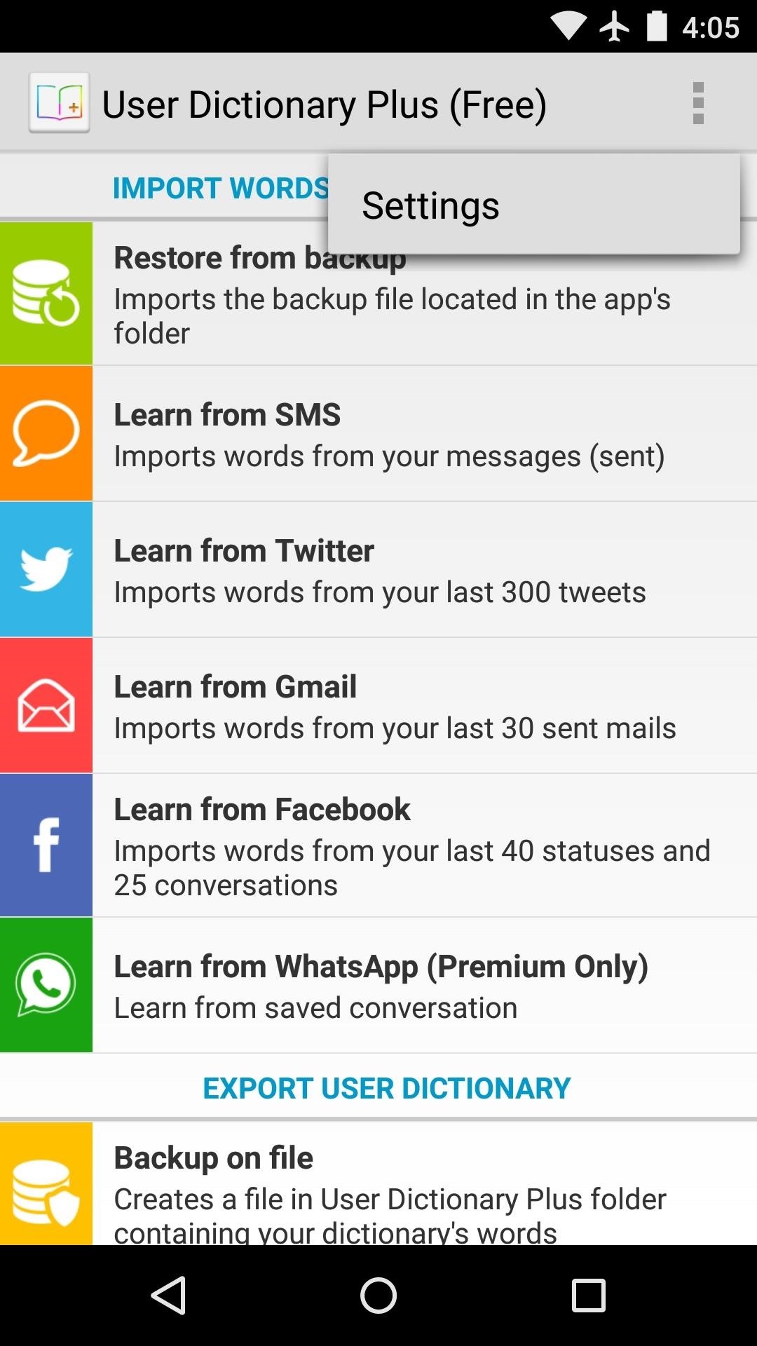 Personalize Your Android's Dictionary with Words from Your Emails, Texts, & Social Media