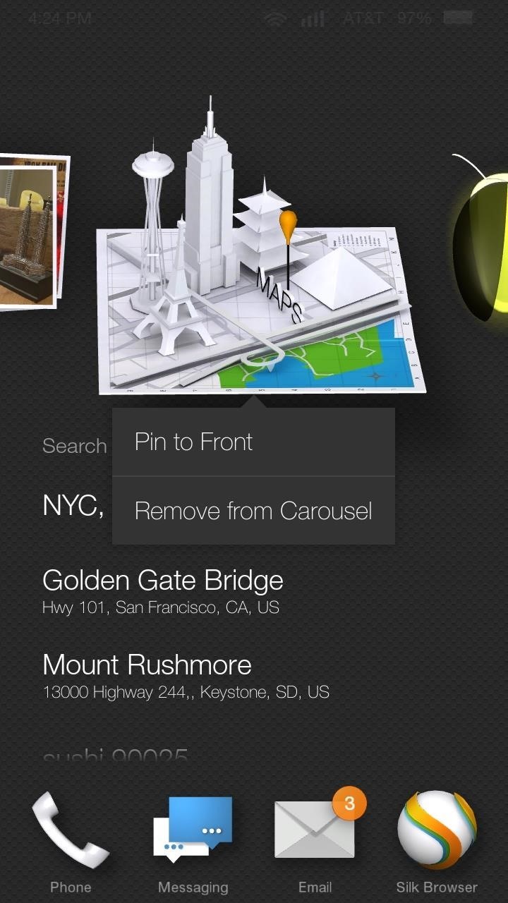 How to Pin Apps to the Carousel on the Amazon Fire Phone